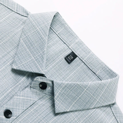 Choice Men No Iron Business Casual Short Sleeve Shirt by zapcart