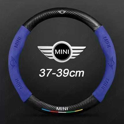 Mini Steering Wheel Cover Embossed Logo For Cooper JCW Fans by zapcart