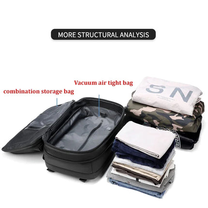 INFEYLAYCN 17 Inch Laptop Backpack for Travel Men Expandable by zapcart
