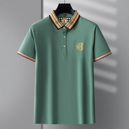 CN Jiangxi Mens Polo Shirt Luxury Embroidered Anti Wrinkle by zapcart