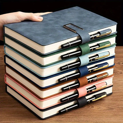 Choice A5 Deer Head Leather Notebook Thickened PU School by zapcart