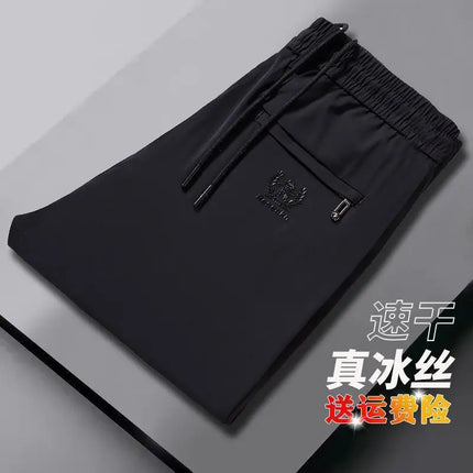 Lce Silk Pants Men Guangdong CN Summer Quick Dry Casual by zapcart