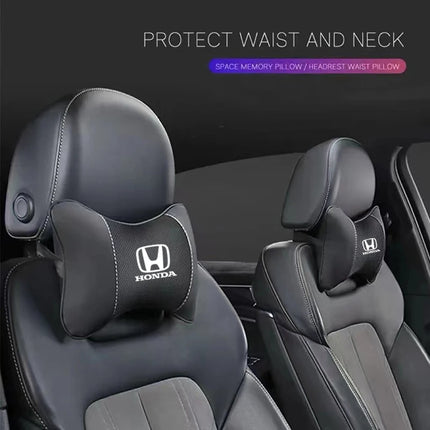 Honda Car Headrest Neck Cushion Memory Foam For Drivers by zapcart