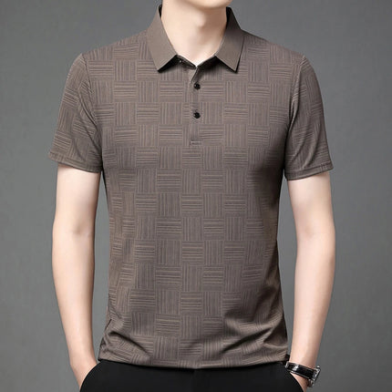 Mens Casual Printed Polo Shirt By CN Zhejiang Breathable by zapcart
