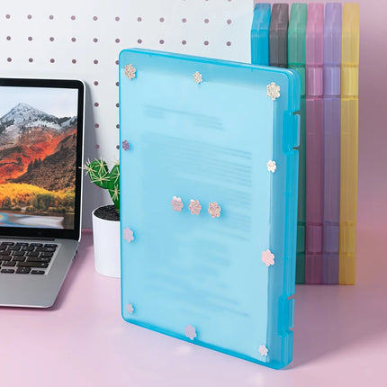 Invoice Storage Box, Office Supplies, Document Folder, Check Receipt, Household Manual, A4 File Organizer. by zapcart