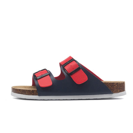 Hecrafted Mens Slippers Summer Classic Buckle Breathable by zapcart
