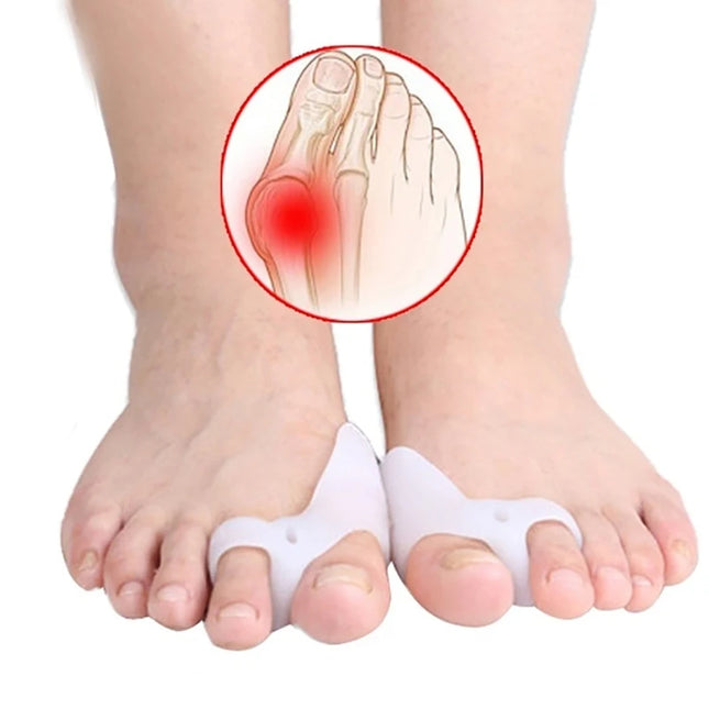 RooRuns Toe Corrector Instant Comfort Silicone for Bunions by zapcart