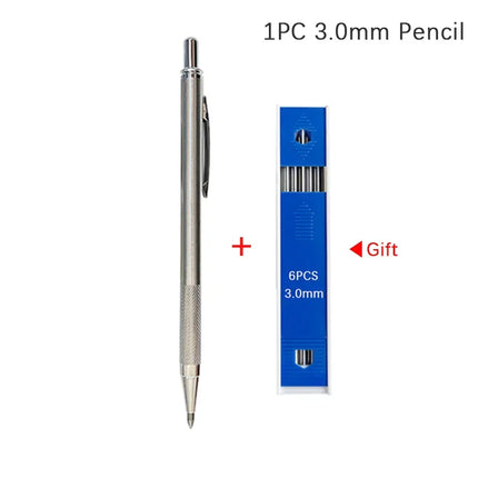 Mechanical Pencil Set 0.3 to 2.0mm Full Metal for Artists by zapcart