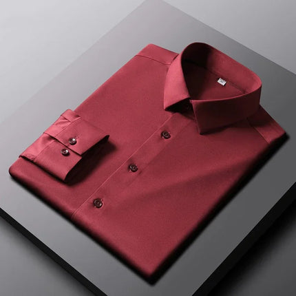 Mens Non Iron Wrinkle Resistant Casual Shirt CN Zhejiang by zapcart