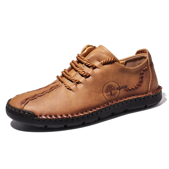 COZOK Handmade Leather Shoes For Men Comfortable Casual by zapcart