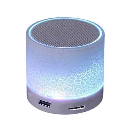 T-WOLF Wireless Mini Speaker With 7 Color Lights On The Go