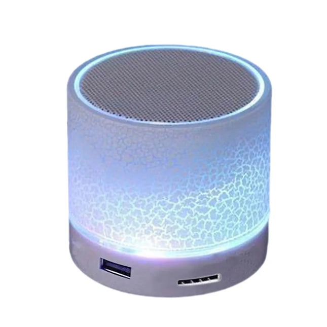 T-WOLF Wireless Mini Speaker With 7 Color Lights On The Go