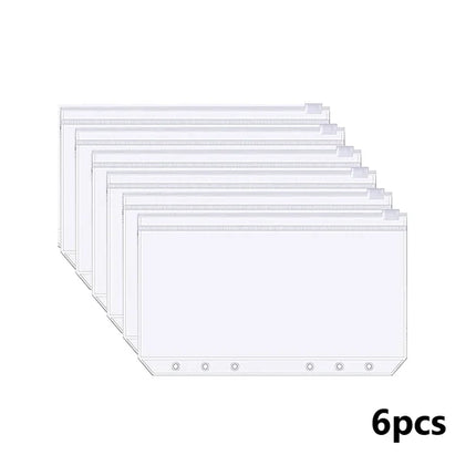 A6 Budget Binder PU Leather Organizer For Students by zapcart