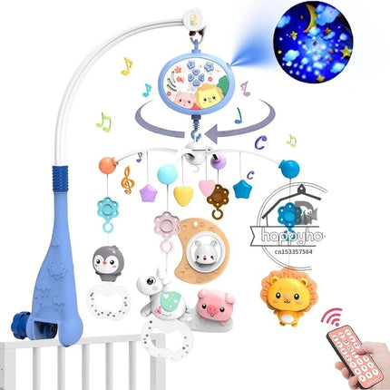 Musical Baby Crib Mobile Newborns Lights Music Projection by zapcart