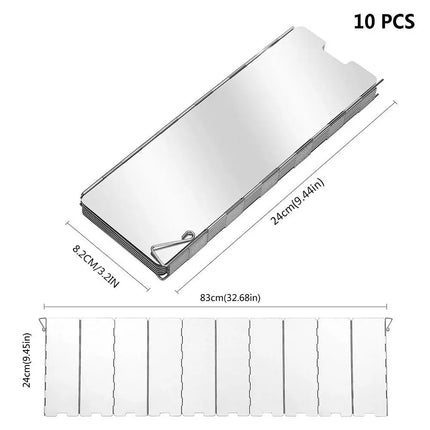 Outdoor Camping Gas Stove Wind Shield For Campers Pro by zapcart