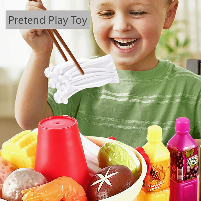 Kids Pretend Play Kitchen Set For Girls Interactive Toy by zapcart