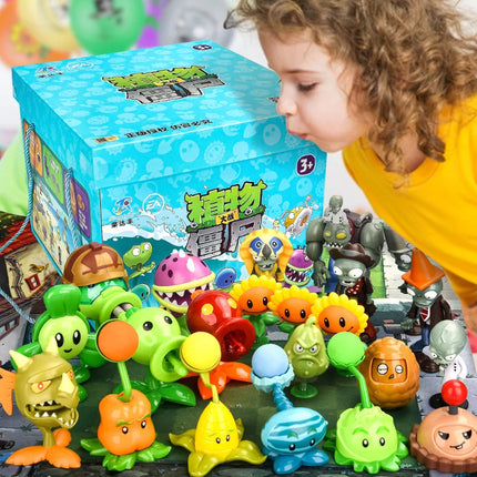 Plants Vs Zombies PVZ Toys Full Set For Boys Gift Ready by zapcart