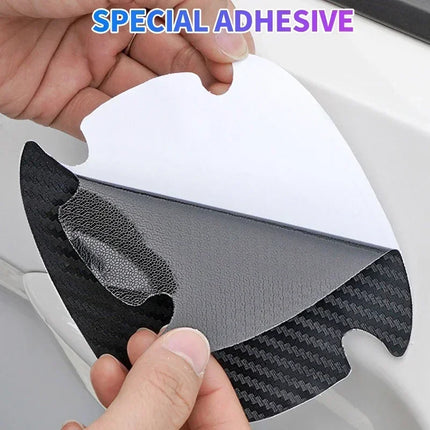 Nissan Carbon Fiber Door Bowl Handle Sticker For Owners by zapcart