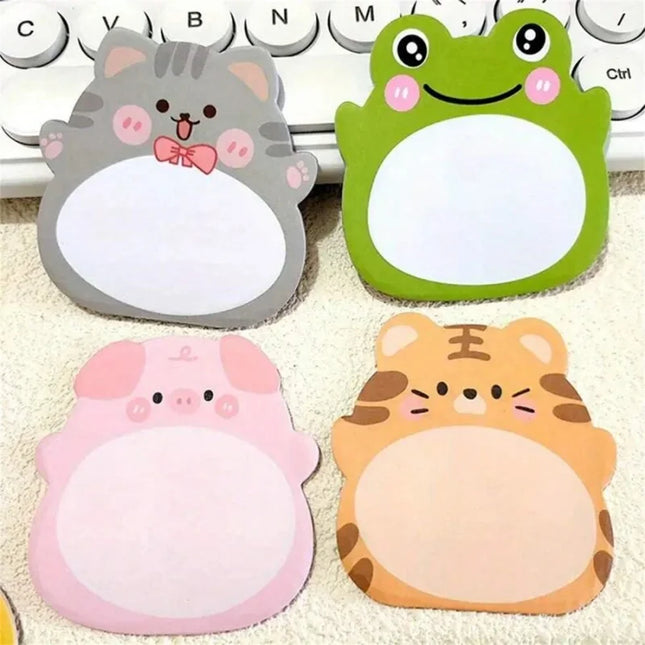 Choice Kawaii Animal Sticky Notes Special Shape Office Paper by zapcart