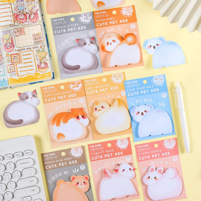 Choice Kawaii Animal Sticky Notes Special Shape Office Paper by zapcart