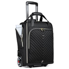 RUCYENCN 18 Inch Laptop Bag Wheeled Carry On for Women Men by zapcart