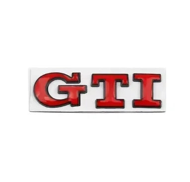 Hign-concerned 3D Metal GTI Badge For VW Golf GTI Rear Trunk by zapcart