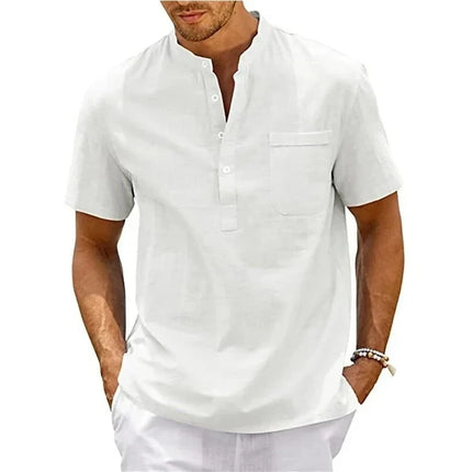 Zhejiang Mens Slim Fit Polo Shirt Solid Color Breathable by zapcart