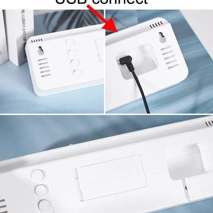 Choice 12 Inch Smart LED Wall Clock For Bedroom And Office by zapcart