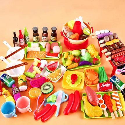 Kids Pretend Play Kitchen Set For Girls Interactive Toy by zapcart