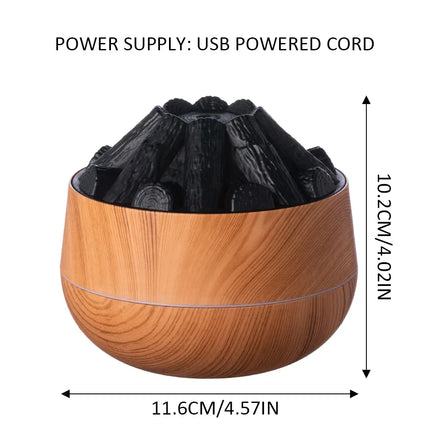 HAOYUNMA USB Humidifier 300ML Night Light Mini Diffuser Home by zapcart