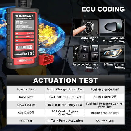 Thinkcar Thinkdiag 2 OBD2 Scanner For GM Cars CAN FD by zapcart