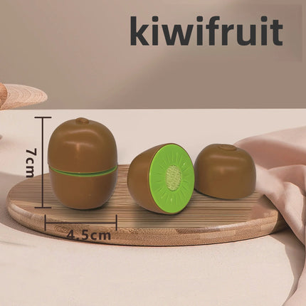 Kids Kitchen Toy Set Safe Cutting Playset With Fruits by zapcart