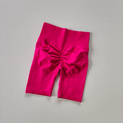 Women Yoga Shorts High Waist Tummy Control Quick Dry by zapcart