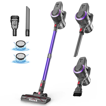 INSE N300 Cordless Vacuum Cleaner 20kPa Suction For Pet Hair by zapcart