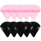 Kekelala 10Pcs Triangle Powder Puff Wet Dry Use For Loose Powder Liquid Cosmetic Soft Plush Powder Puff Makeup Foundation by zapcart