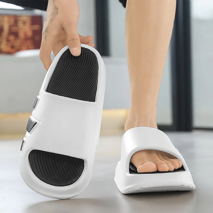 Unisex EVA Slippers Fujian Non Slip Thick Sole Home Use