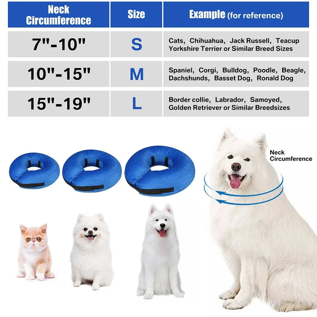 GuangdongChoice Soft Inflatable Dog Collar For Pets by zapcart