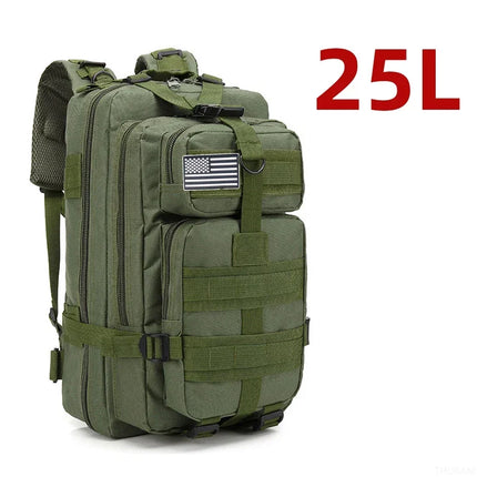 Thuram Waterproof 25L 50L Nylon Tactical Backpack Outdoors by zapcart