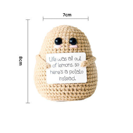 Choice Handmade Potato Doll Positive Energy Home Decor Gift by zapcart