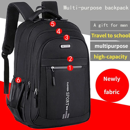 CN Hebei Ladies Nylon Backpack Large Capacity Travel Bag by zapcart