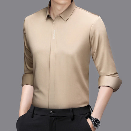 Choice Mens Wrinkle Resistant Long Sleeve Shirt Casual by zapcart