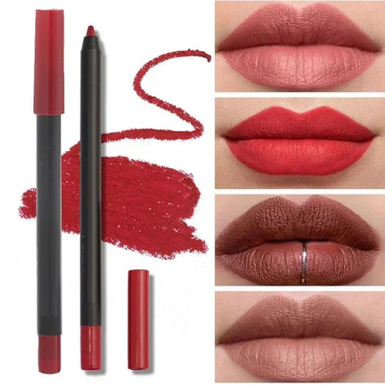 Nude Brown Lip Liner Matte Waterproof Everyday Longwear by zapcart