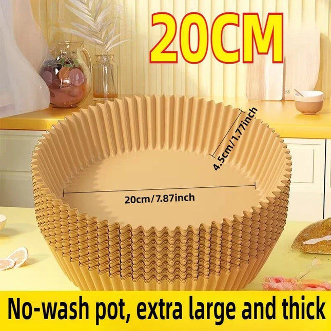 Non Stick Air Fryer Paper Liner For Baking For Home Bakers by zapcart
