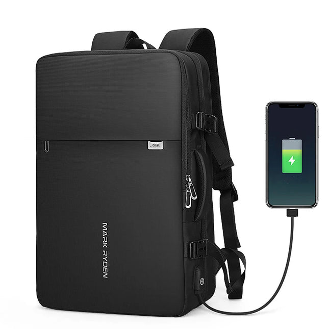 Mark Ryden 17In Laptop Backpack USB Charging Anti Theft Men by zapcart