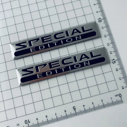 YesPlease 3D Metal Limited Edition Car Emblem Sticker by zapcart