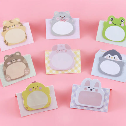 Choice Kawaii Animal Sticky Notes Special Shape Office Paper by zapcart