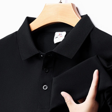 Mens Polo Shirt Short Sleeve Breathable Comfort CN Zhejiang by zapcart