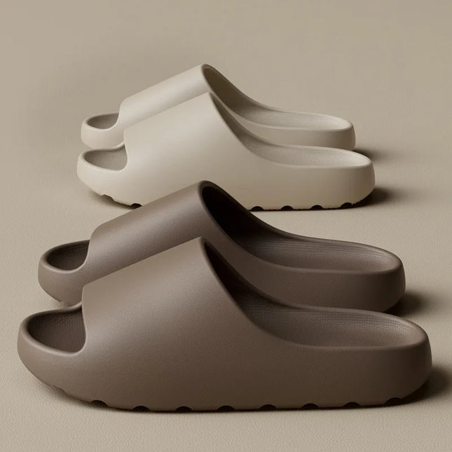 Women Nonslip Indoor Slippers With Thick Soft Sole Comfort by zapcart