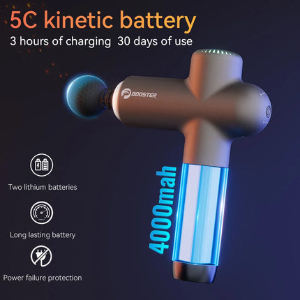 Booster Massage Gun Neck Massager for Fitness Recovery by zapcart