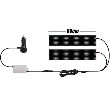 Venuswing Devil Eyes LED Matrix Panel For Cars Remote by zapcart